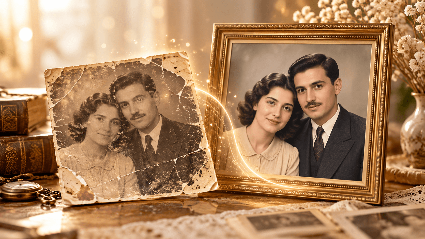 Eski fotoğraf restorasyonu